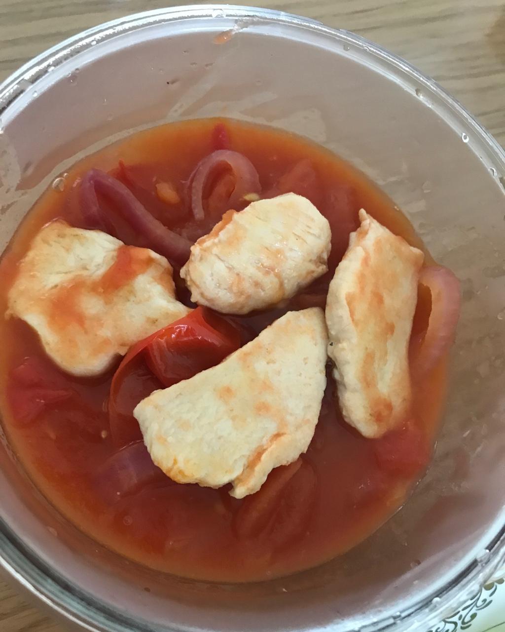 番茄鸡片