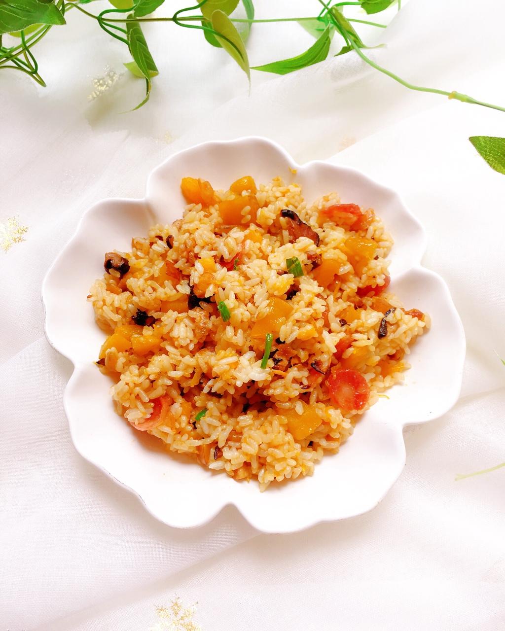 尛卟订做的美味到不行的南瓜饭