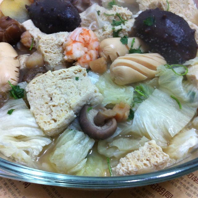 炉肉什锦锅