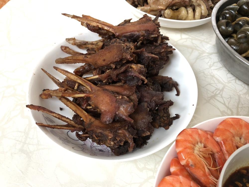 椒盐鸭下巴