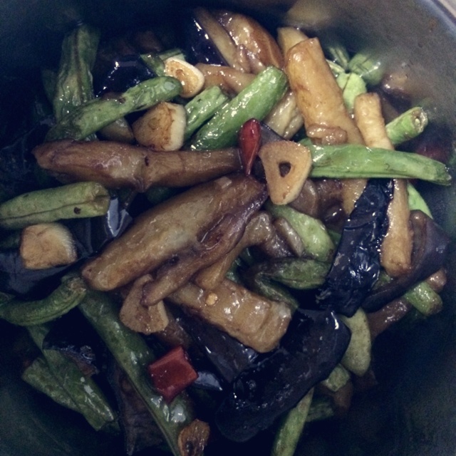 茄子豆角