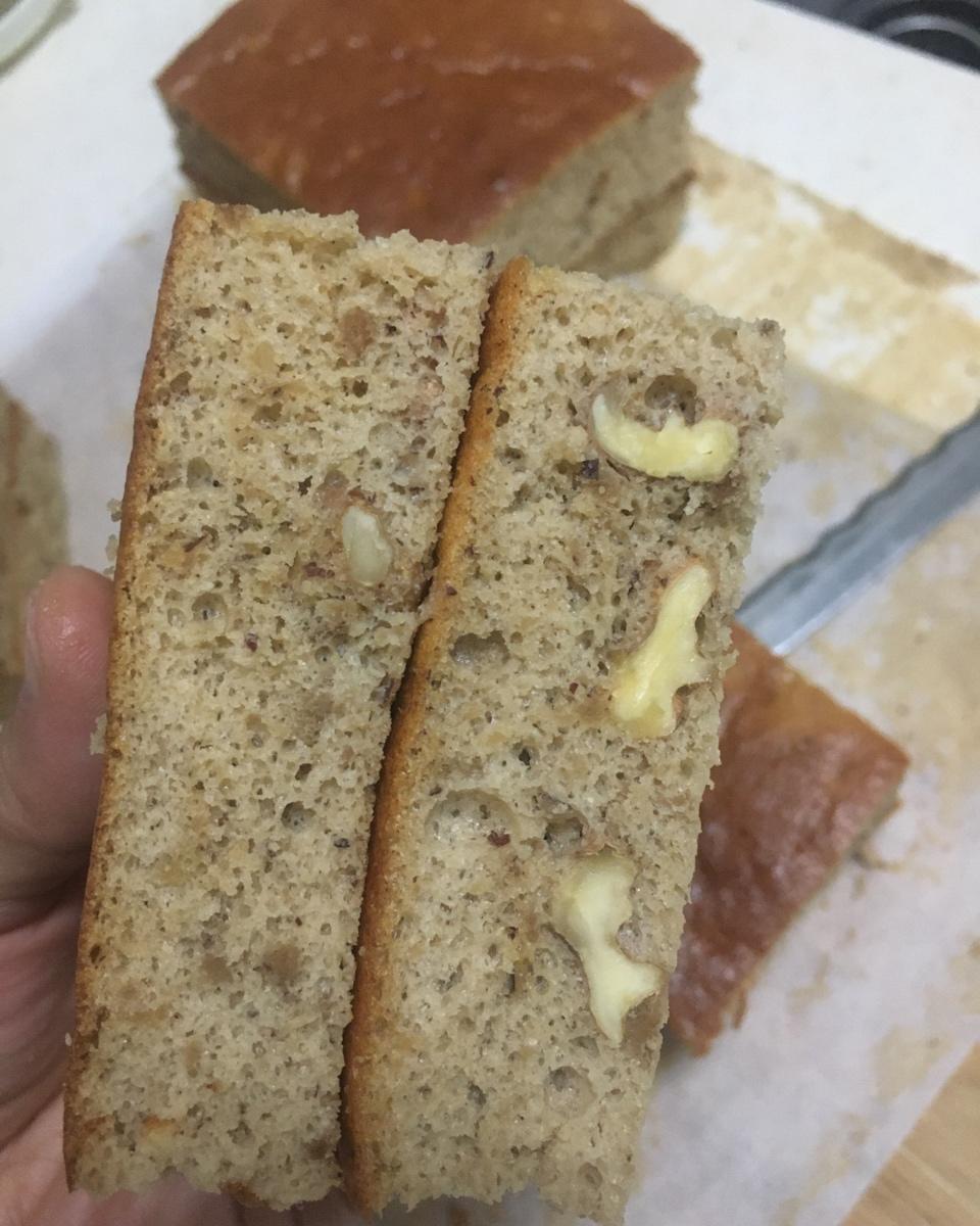 枣泥核桃蛋糕