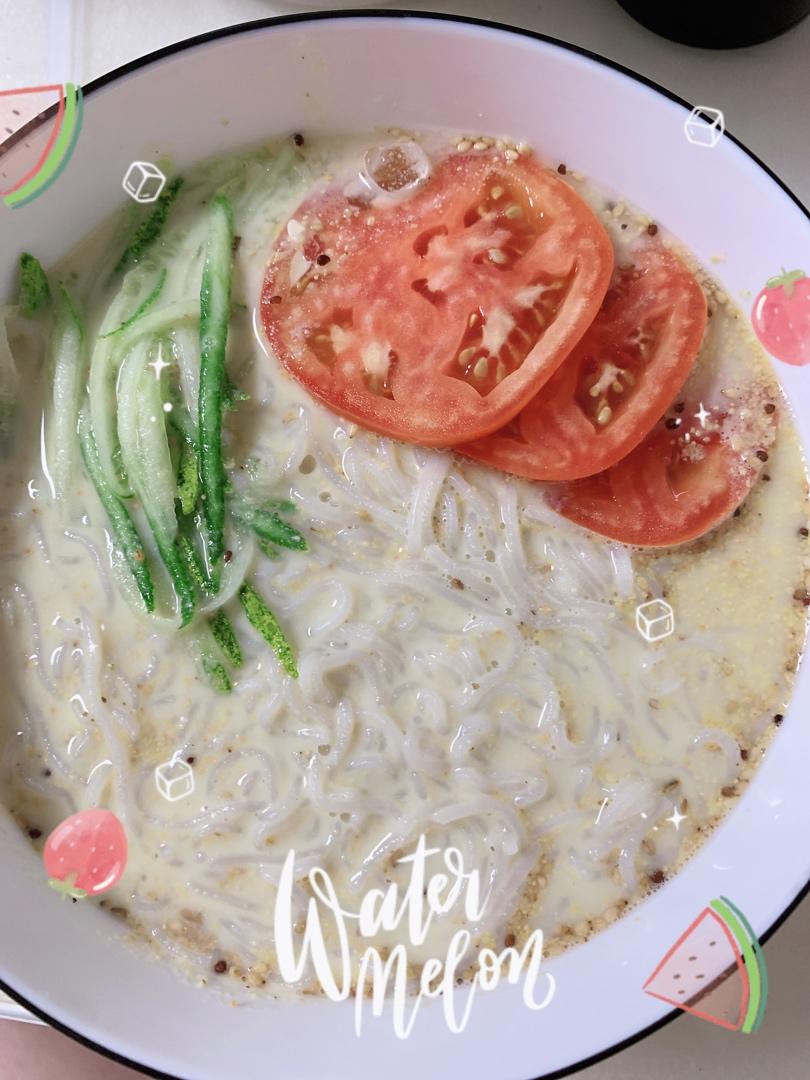 韩式豆浆面