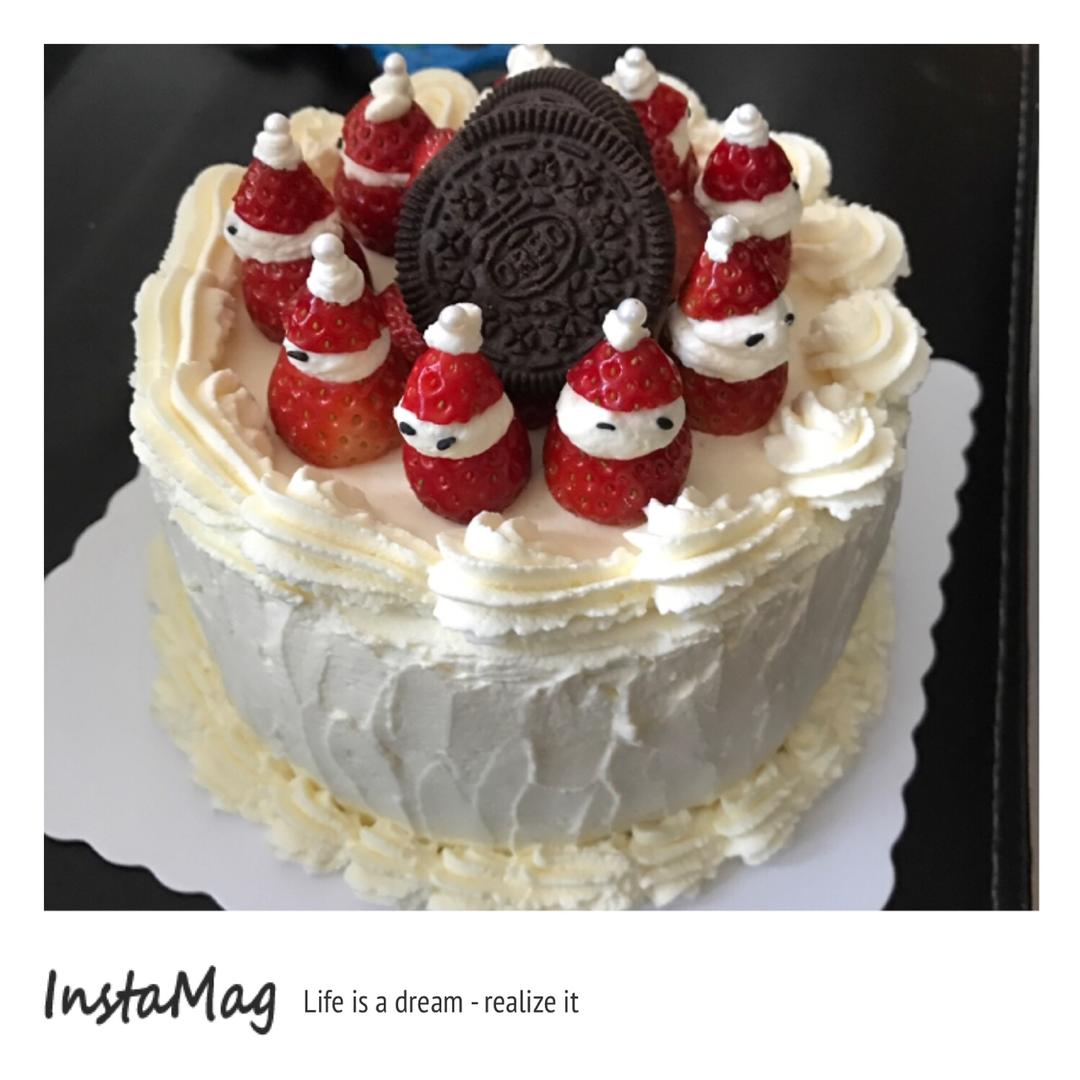 简单好做的8寸戚风蛋糕