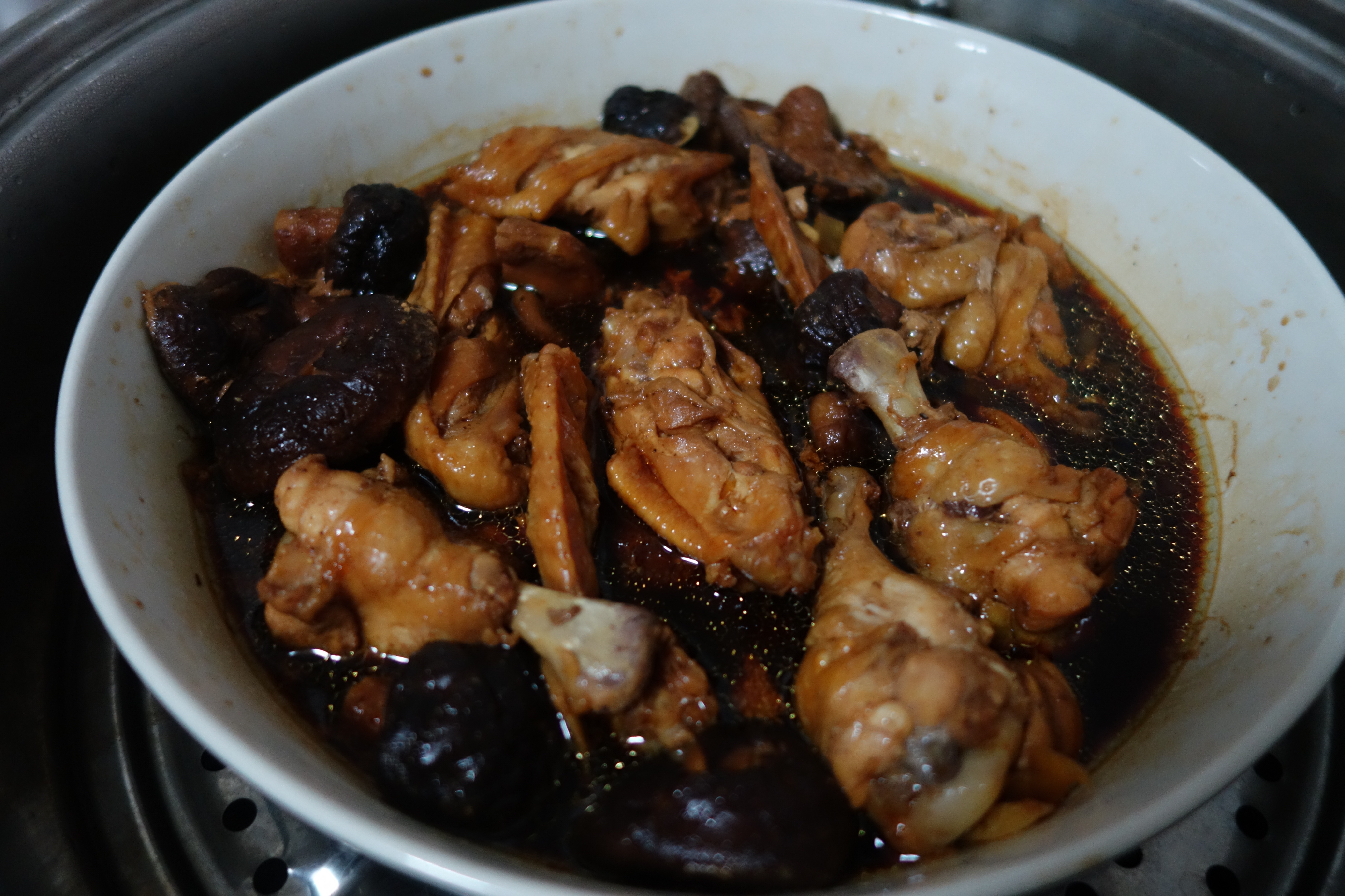 蒸出粒粒香滑鸡翅