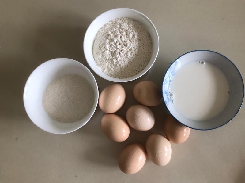 纯奶手撕吐司的做法 步骤1