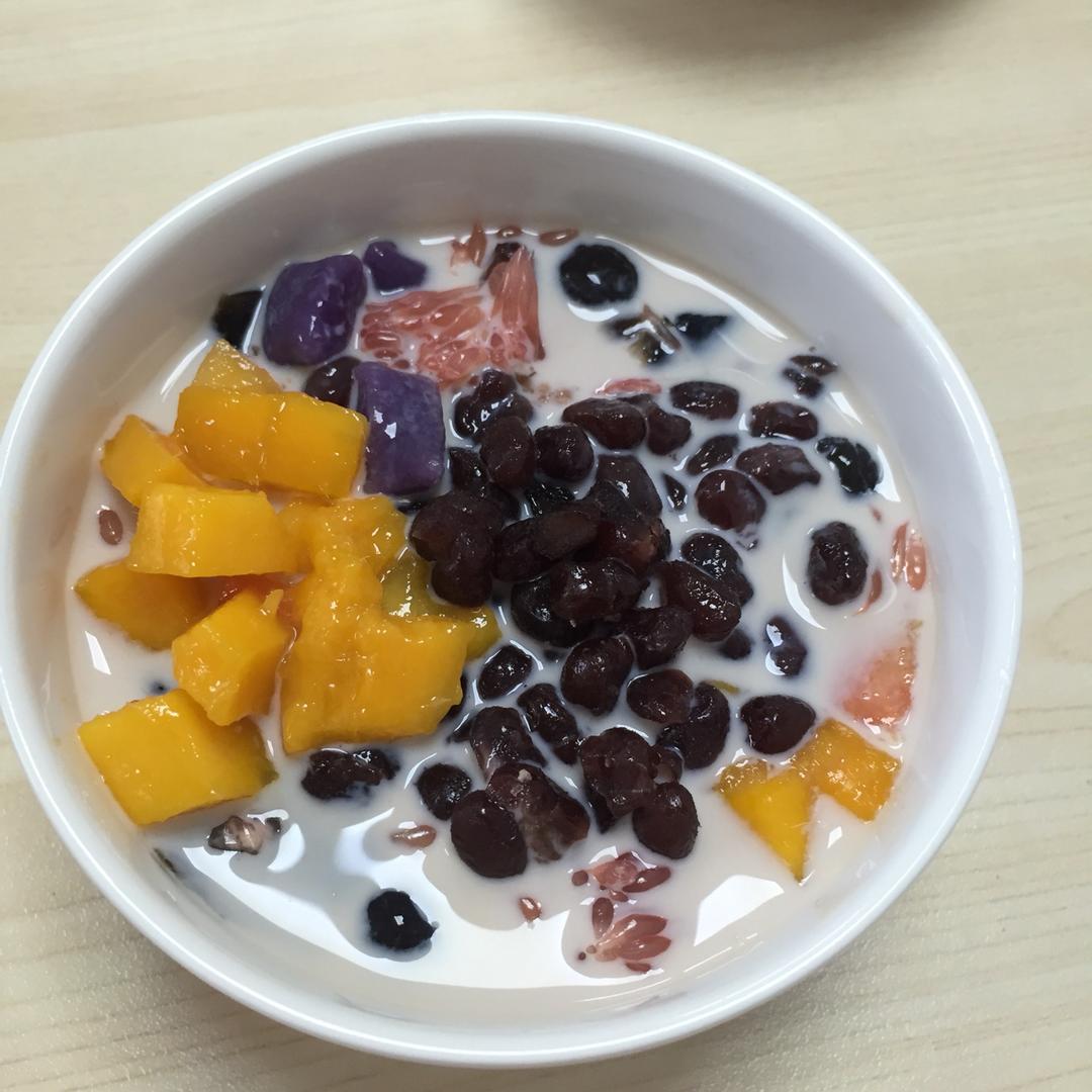 超级简单的彩色芋圆