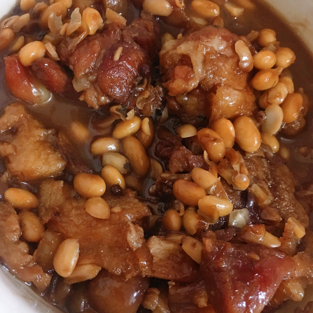 【黄豆炖猪蹄】高压锅（超详细食谱）