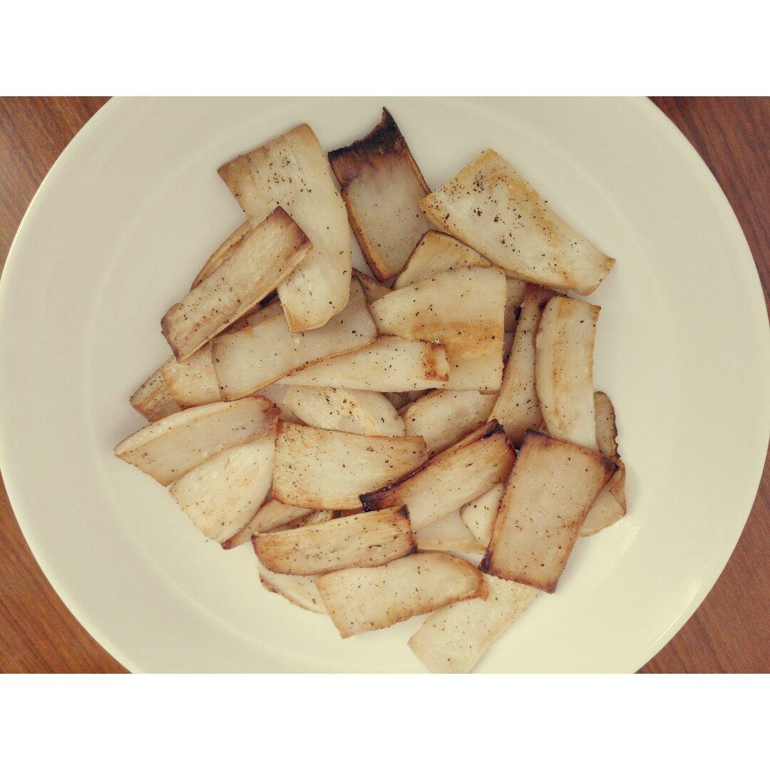 干煎杏鲍菇