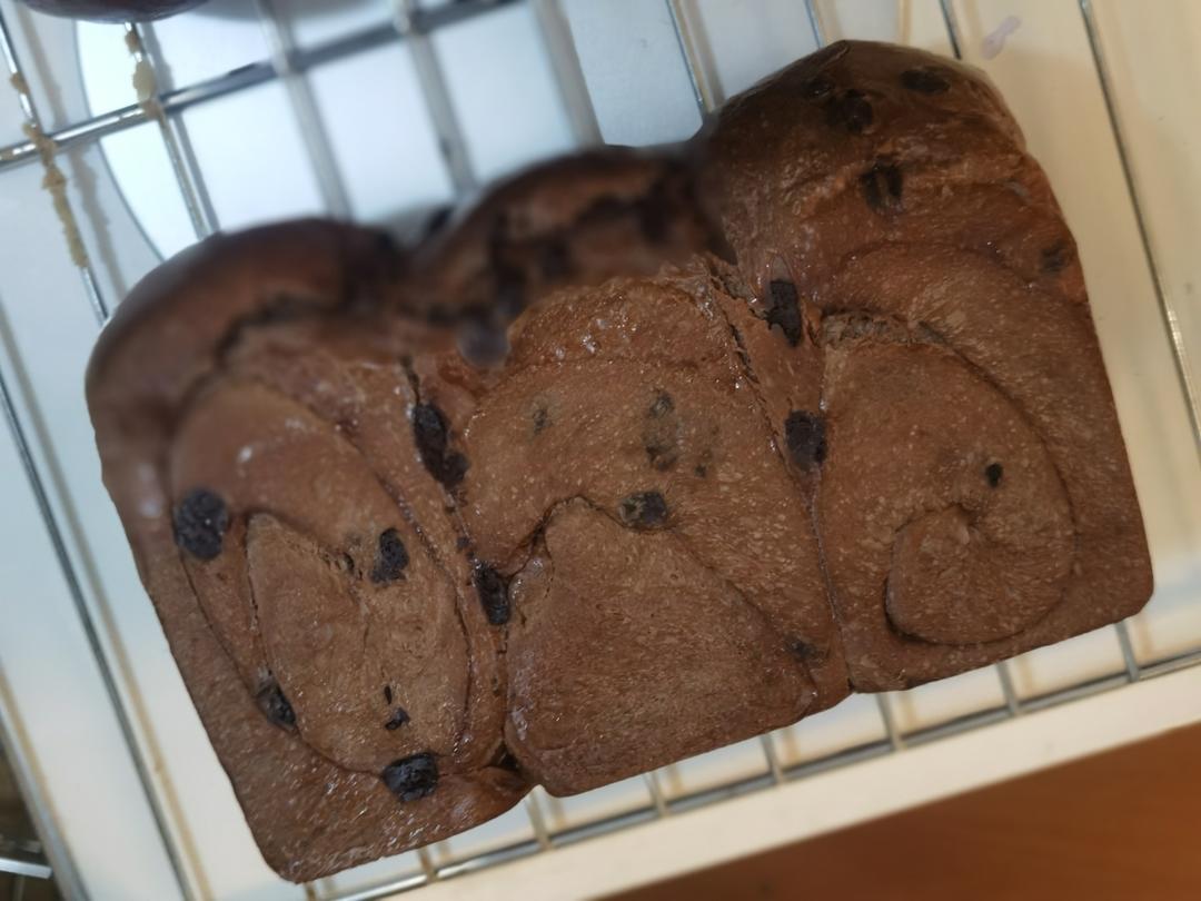 超浓郁巧克力淡奶油吐司｜无人能抵挡的美味