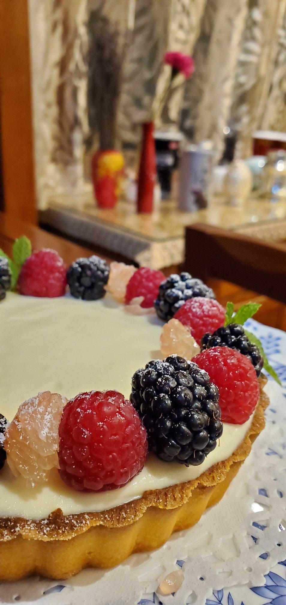 圣诞花环乳酪塔