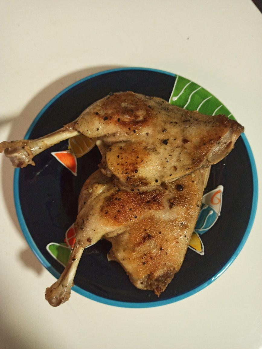 【【椒盐脆皮鸭腿】低脂去油(附香酥鸭做法图片】zsl薄荷味的鱼_下厨