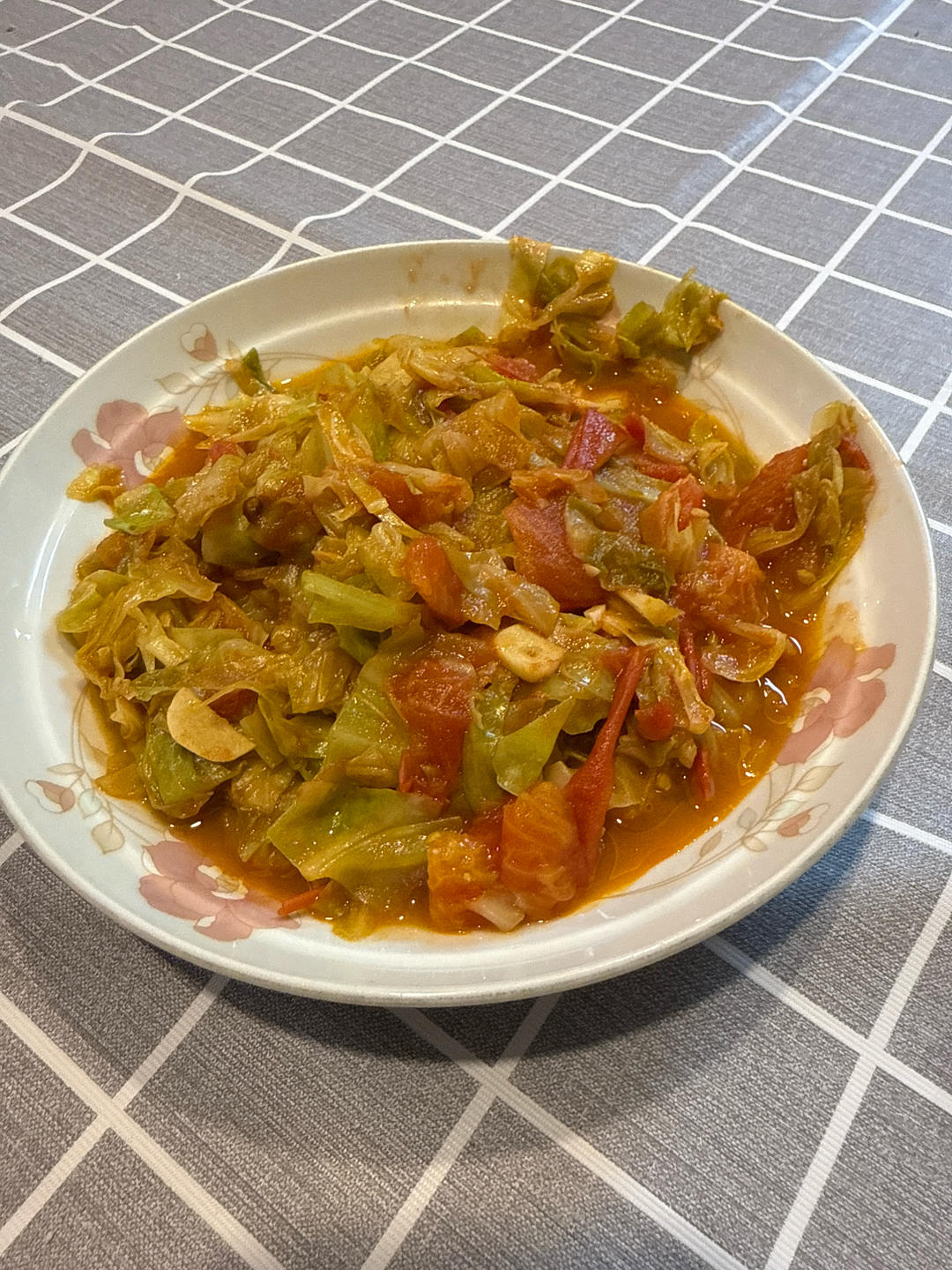 🔥低脂低卡好吃不胖❗️酸爽开胃的茄汁包菜