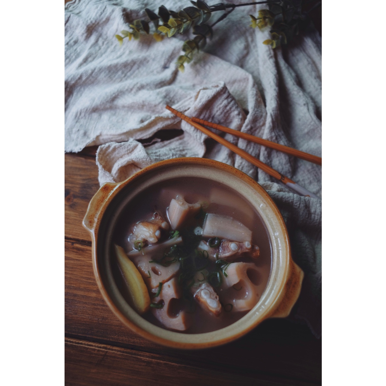 立秋丨莲藕排骨汤