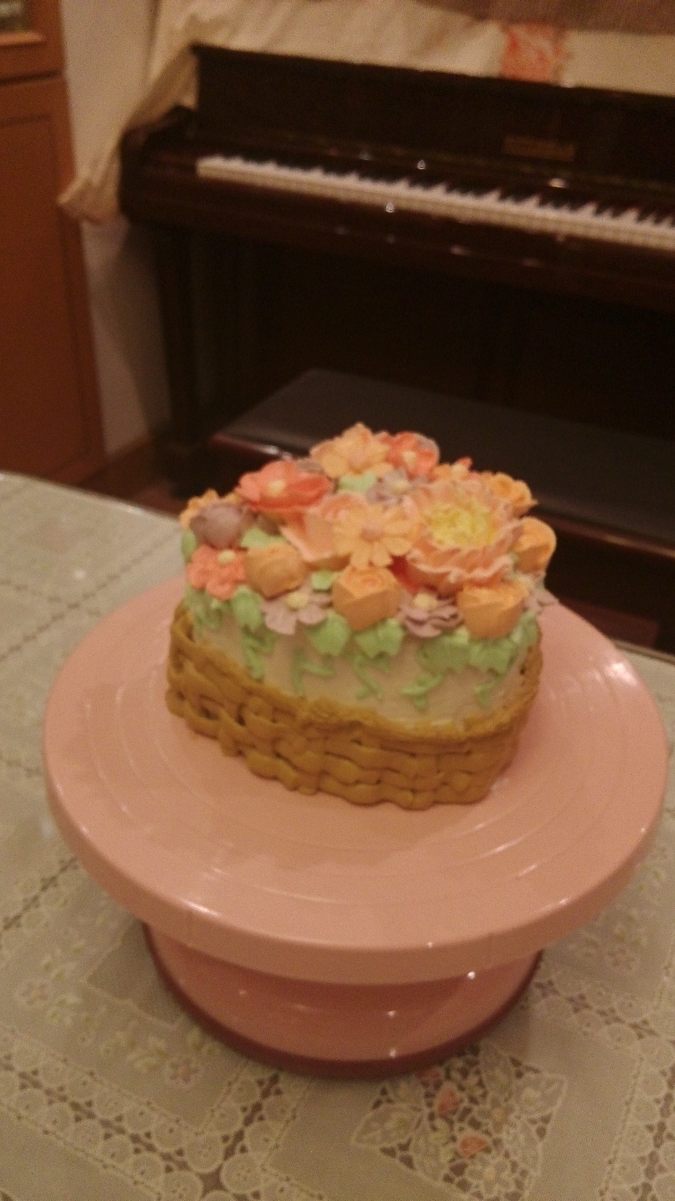 超级简单裱花蛋糕