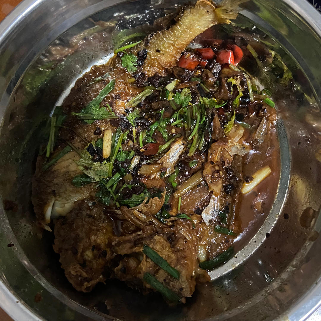 十分钟下饭菜—豆豉黄鱼鲞