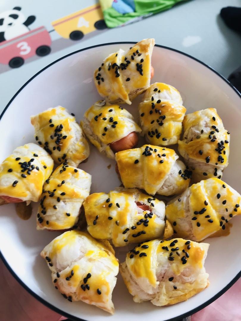 香酥香肠卷