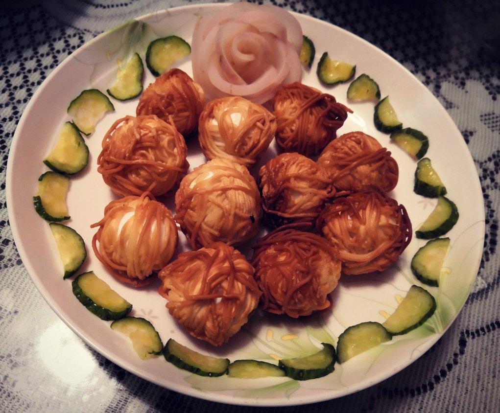 腰缠万贯——金丝鹌鹑蛋