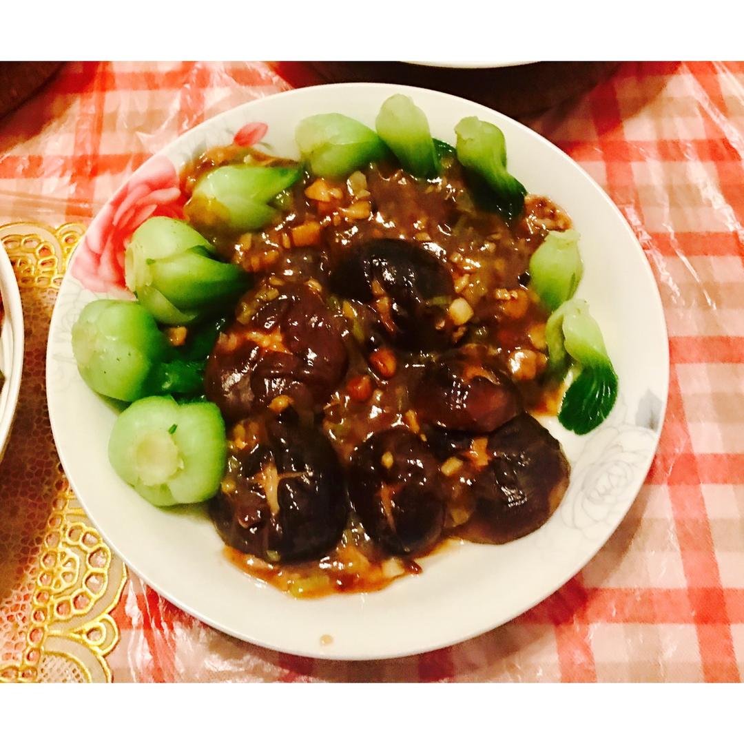 蚝油香菇小油菜