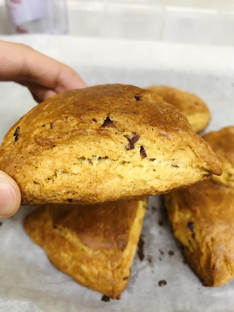 完胜星巴克的超美味酥脆司康 super easy crunched scone