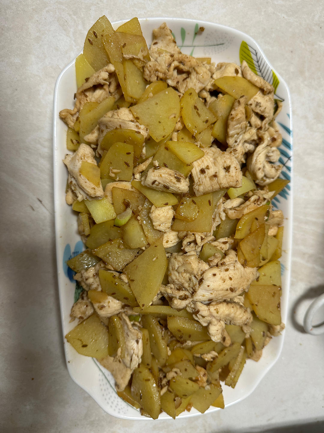 孜然鸡片