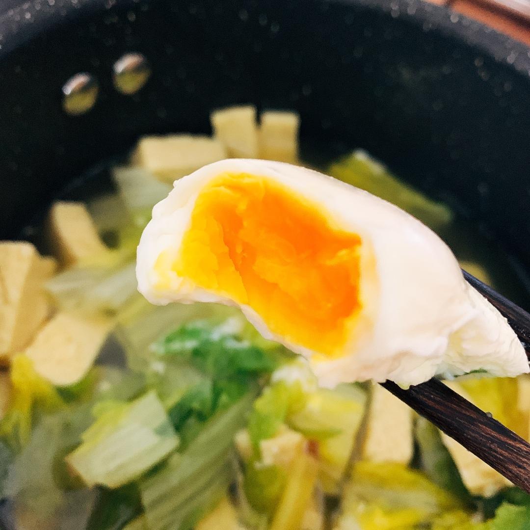 简单好吃的娃娃菜炖冻豆腐