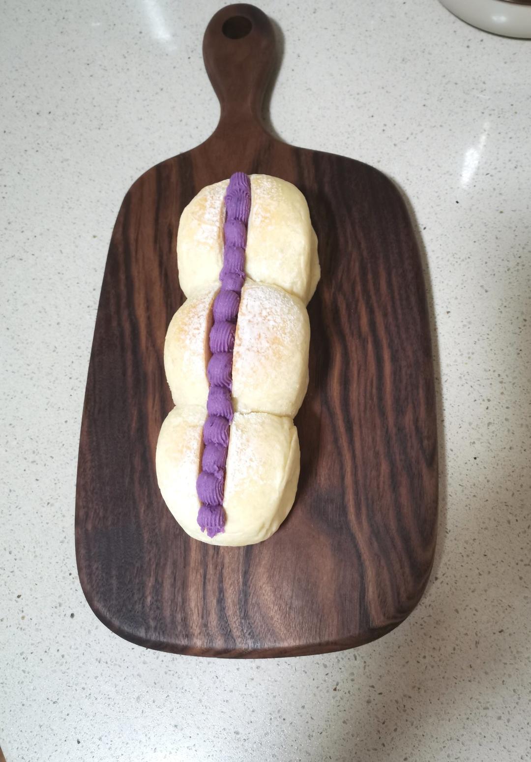 紫薯胡萝卜面包