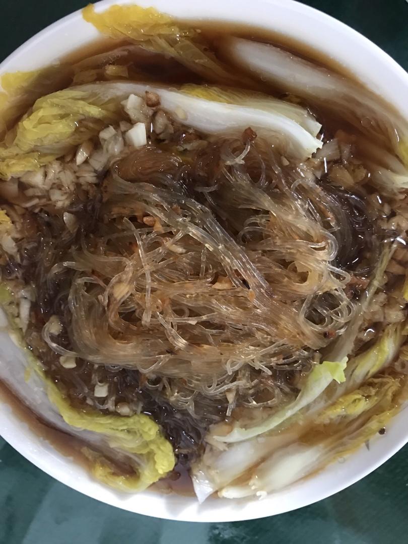 蒜蓉粉丝娃娃菜