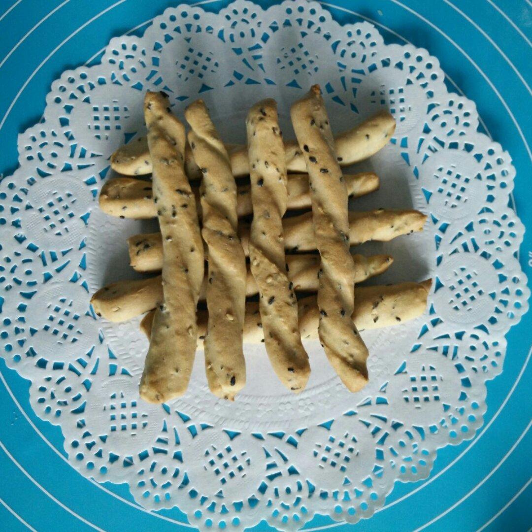 香甜芝麻面包棒~超级简单快手