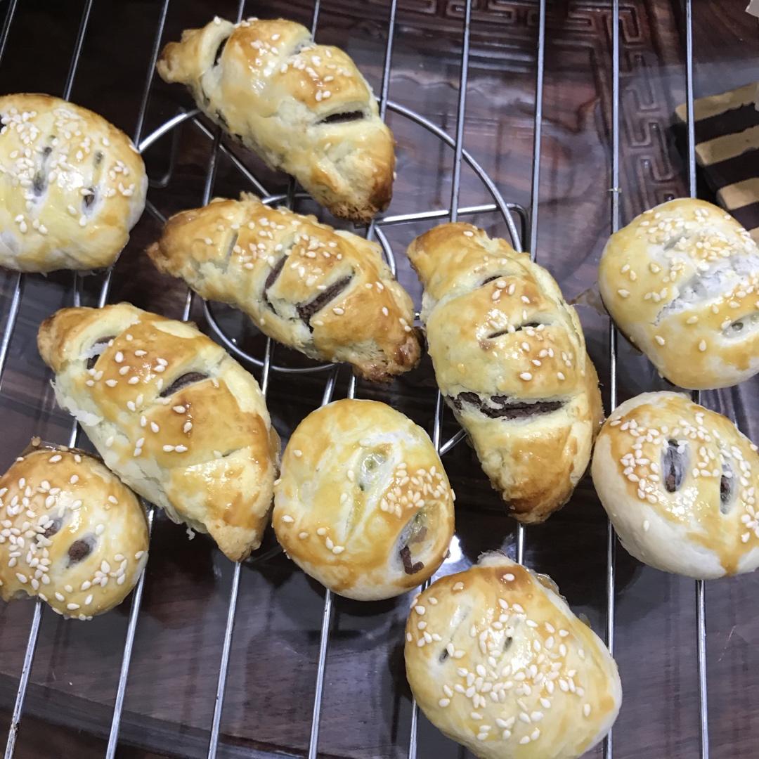 豆沙老婆饼（手抓饼版）