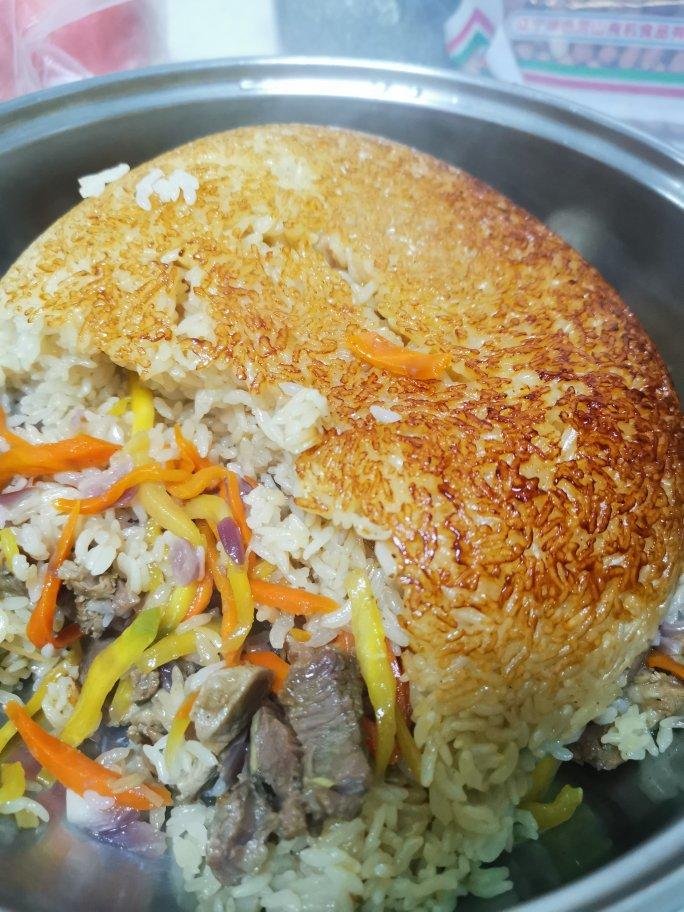 新疆羊排抓饭