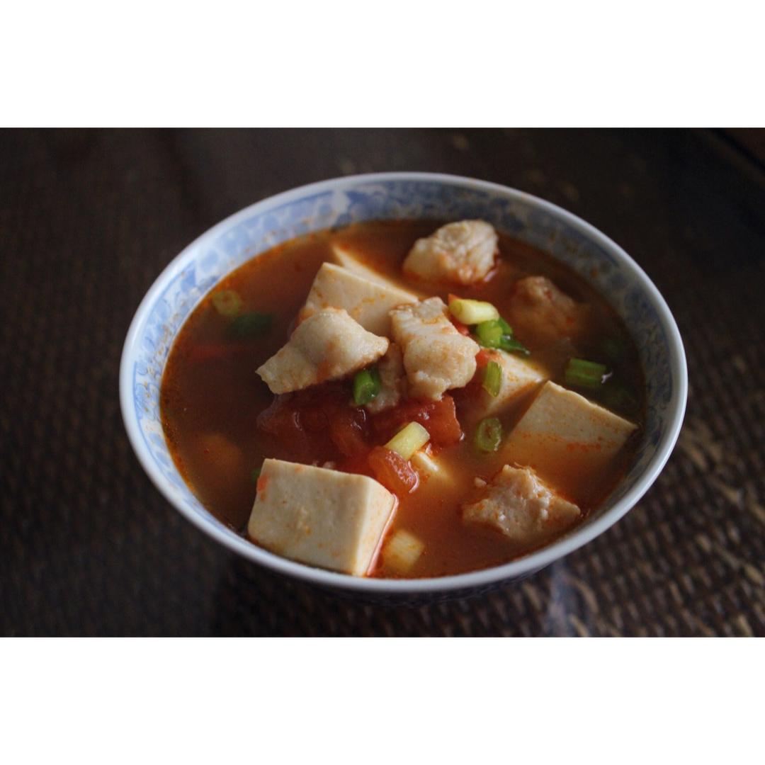 龙利鱼豆腐煲