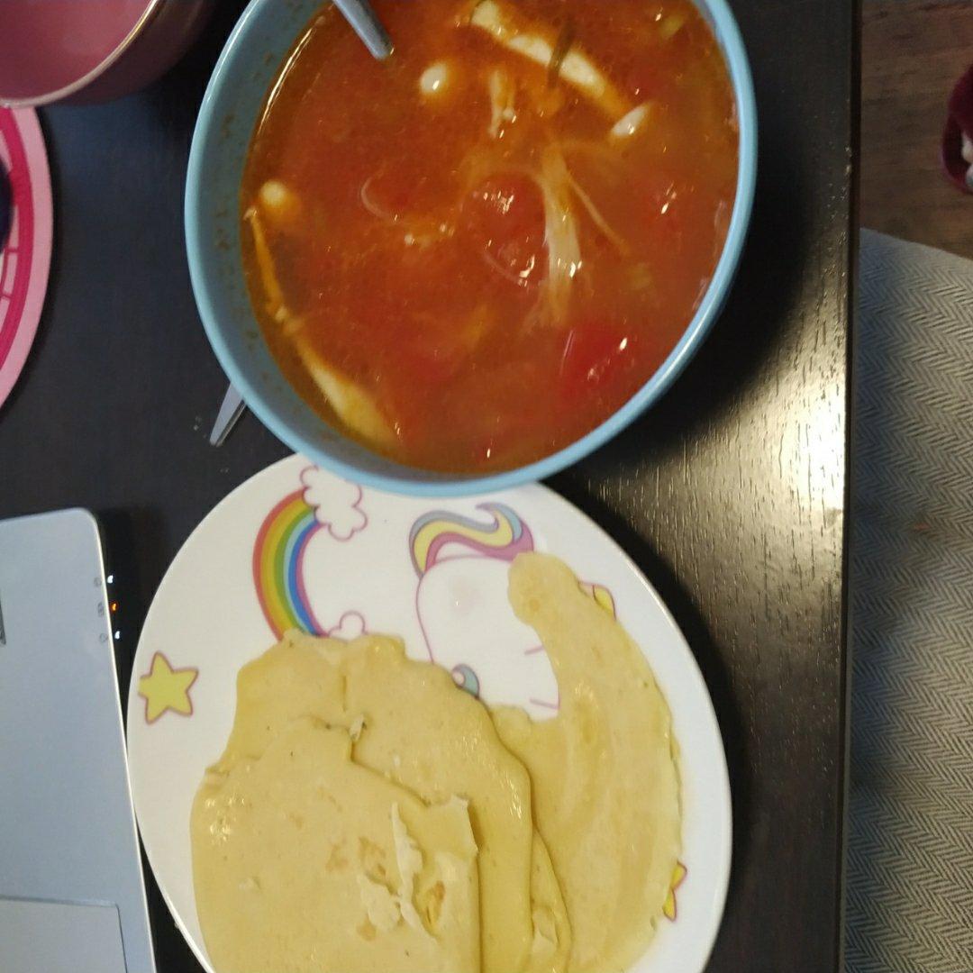 番茄菌菇汤