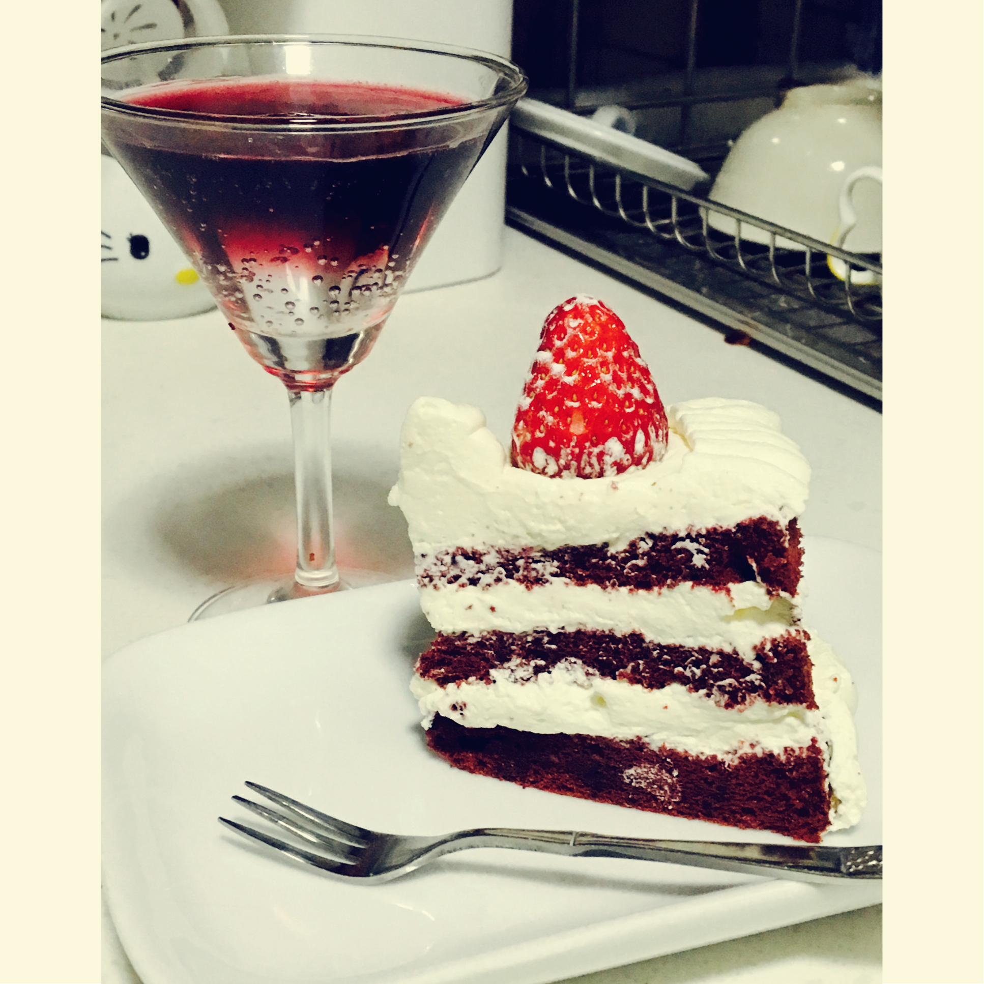 暖心红丝绒蛋糕［6寸绵软戚风版 ］