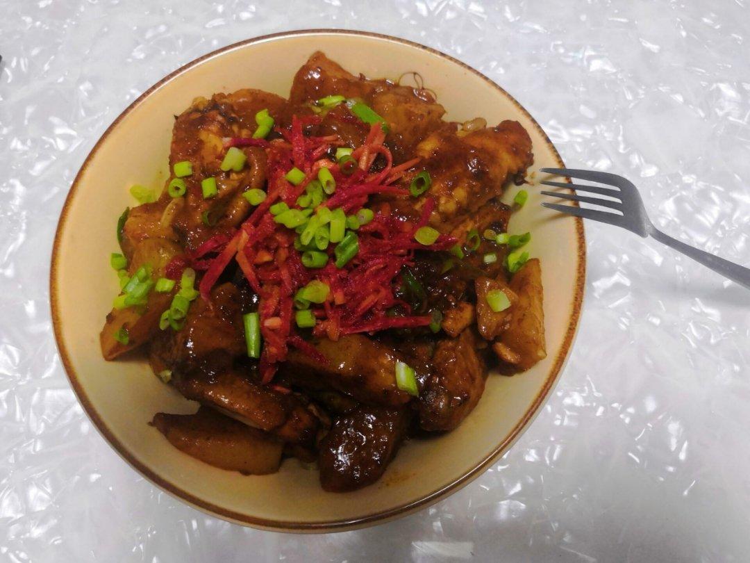 鸡翅焖罗卜
