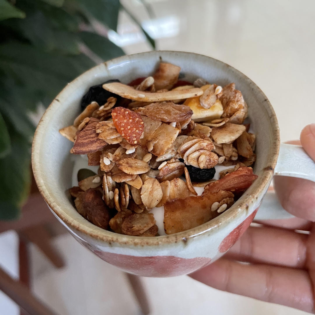 什锦granola烤燕麦片丨健康·零食