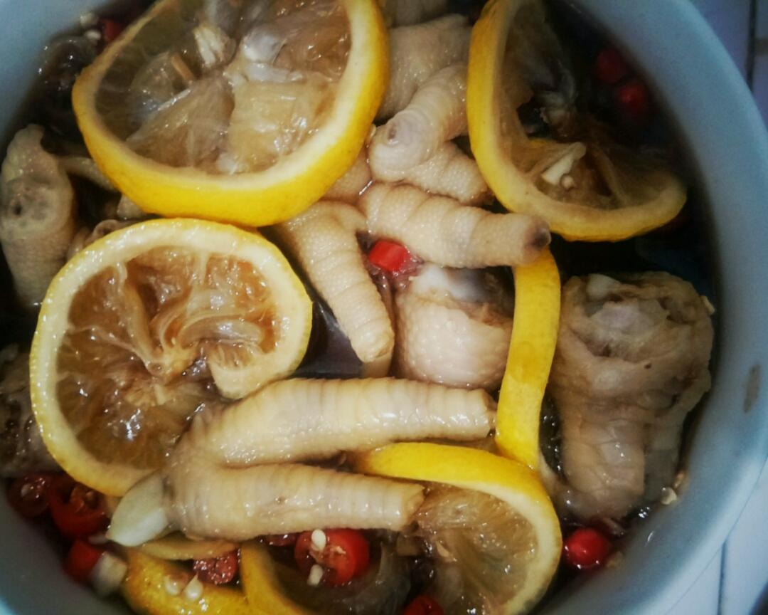 柠檬鸡爪