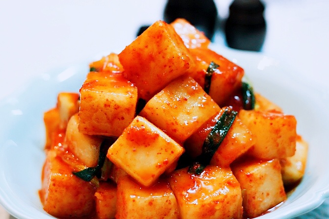 韩式萝卜块