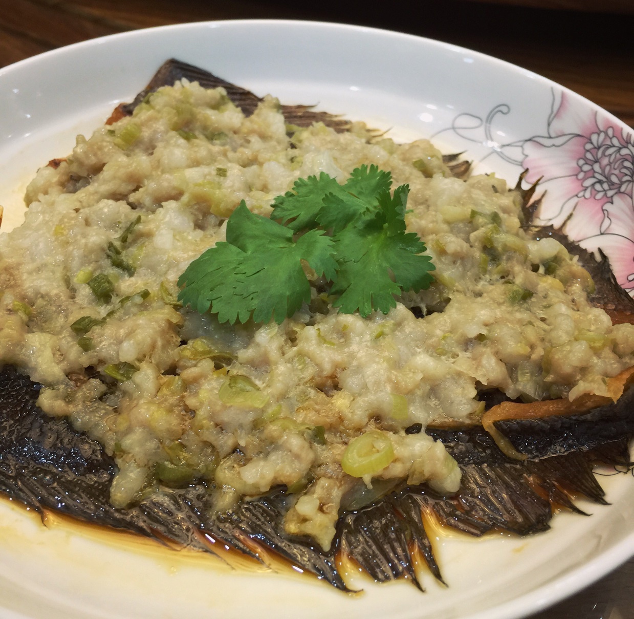 咸鱼蒸肉饼