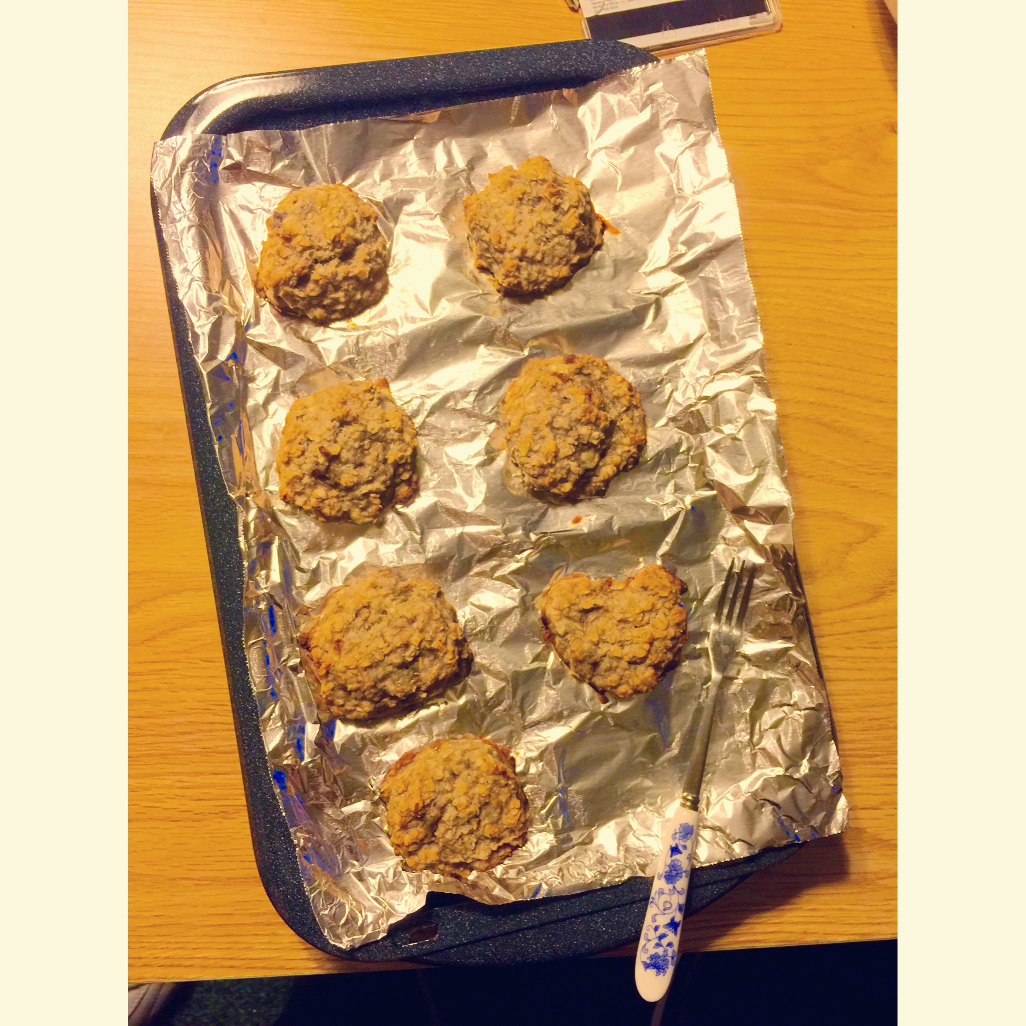 香蕉燕麦曲奇（无糖无粉无油无添加）