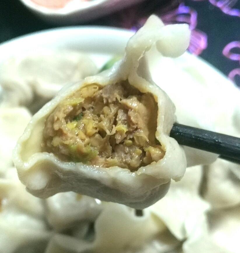 白菜猪肉饺子 做法图片