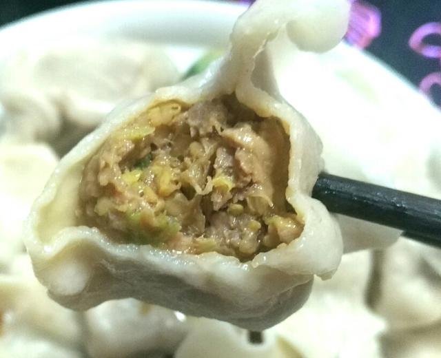 猪肉白菜馅水饺的做法