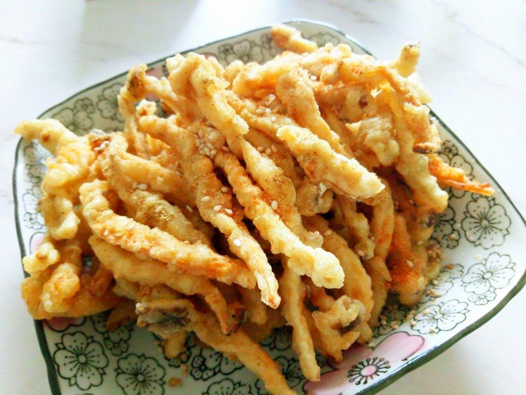 绝对惊艳到你💌一起来吃外酥里嫩，给肉都不换的椒盐杏鲍菇❗️