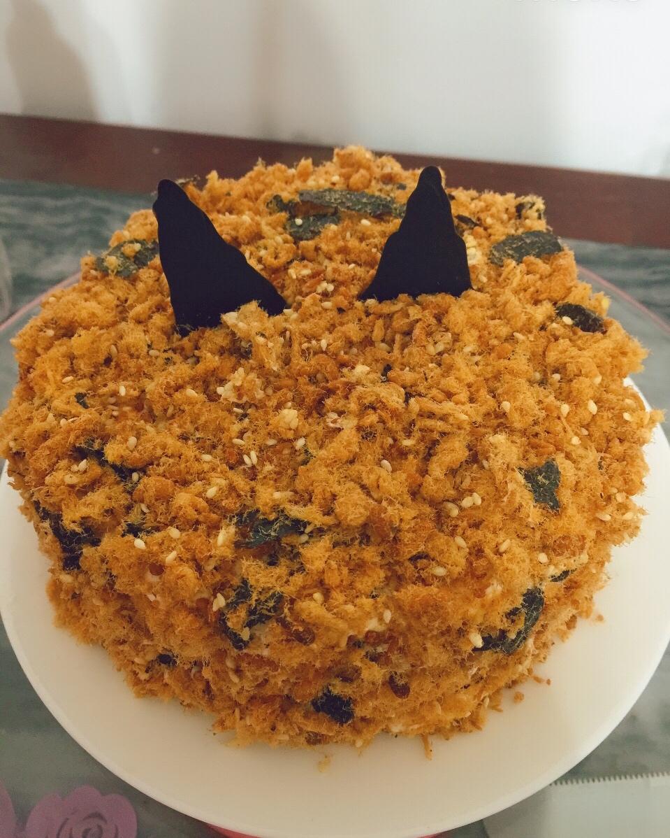 ashelley ho做的沙嗲蛋糕