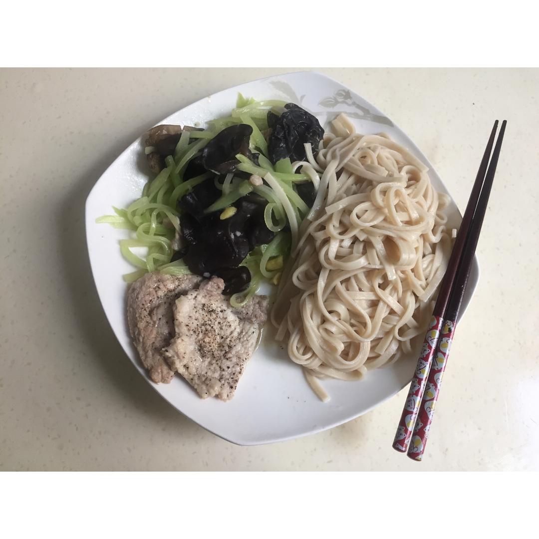 老公出差日子里的单人餐
