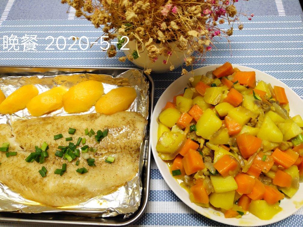 烤箱版柠檬巴沙鱼柳