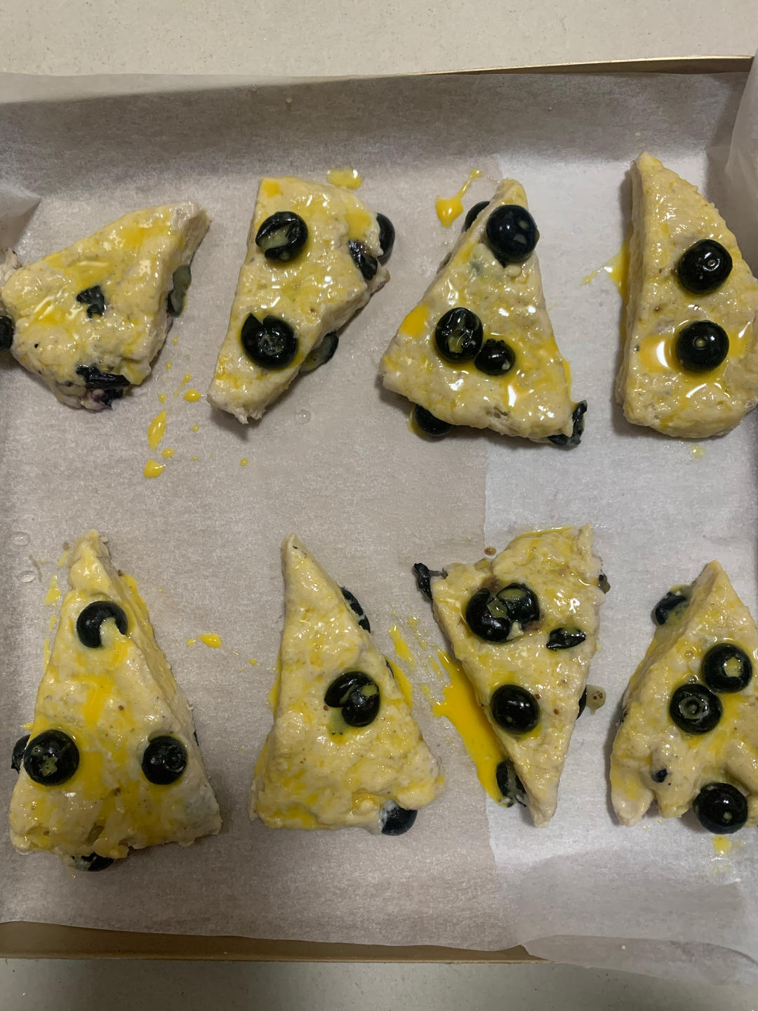 爆浆蓝莓司康Blueberry Explosion Scone
