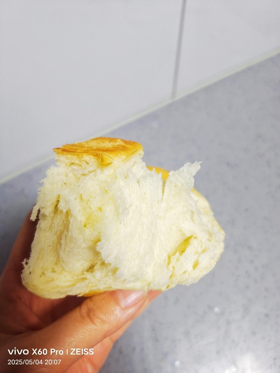 纯奶手撕吐司的做法 步骤1