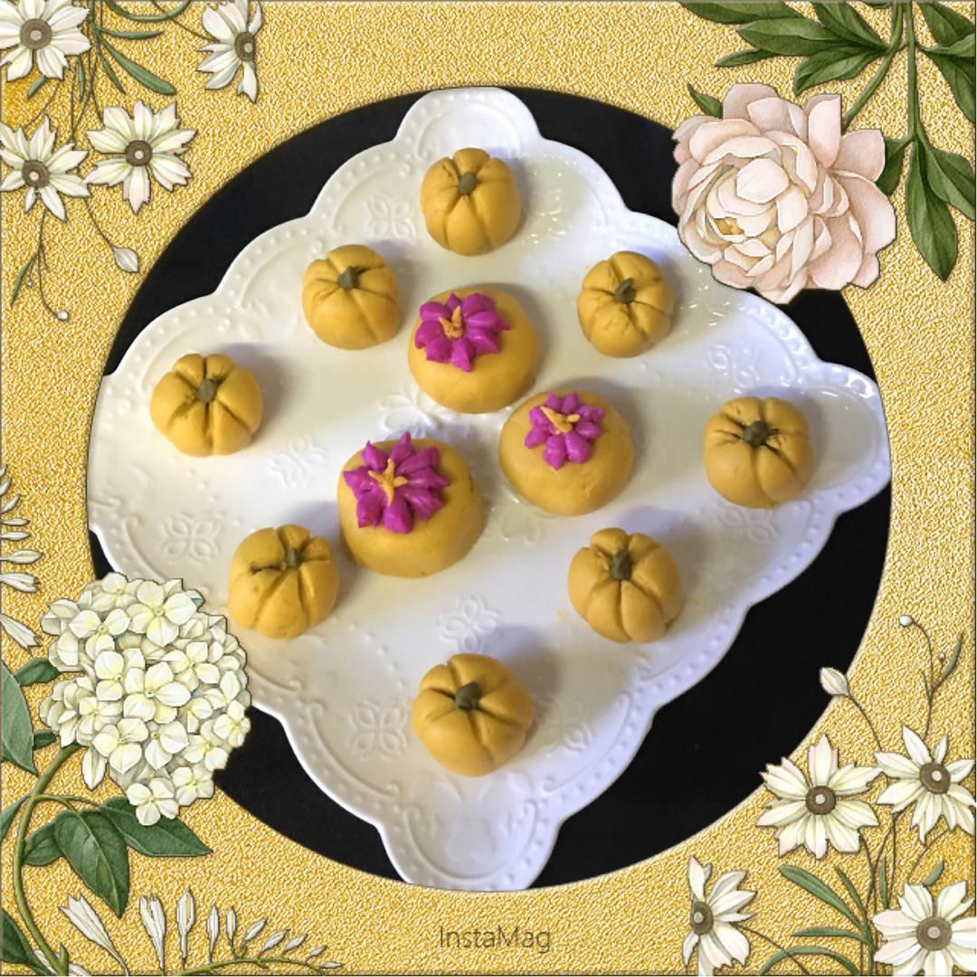 【甜蜜工坊】紫薯南瓜饼