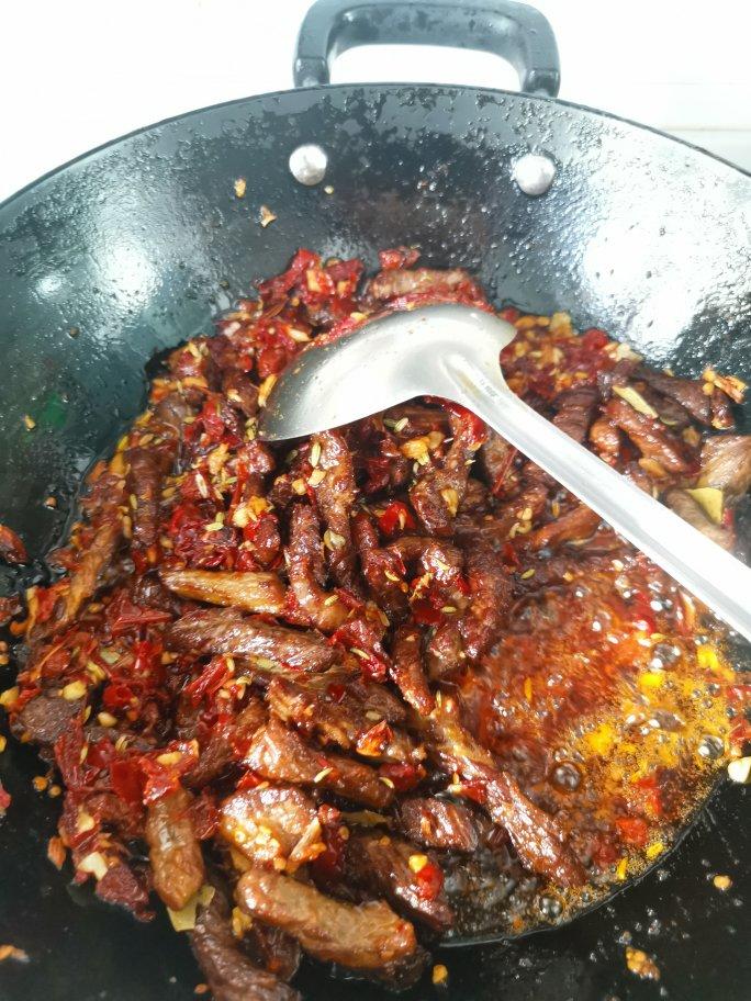 麻辣牛肉干
